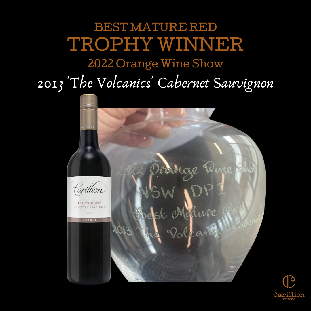 Carillion Wines Trophy Orange Wine Show - 2013 'The Volcanics' Orange Cabernet Sauvignon